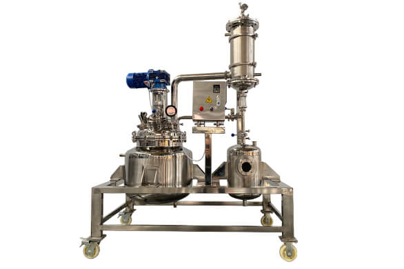Stainless steel decarboxylation reactor