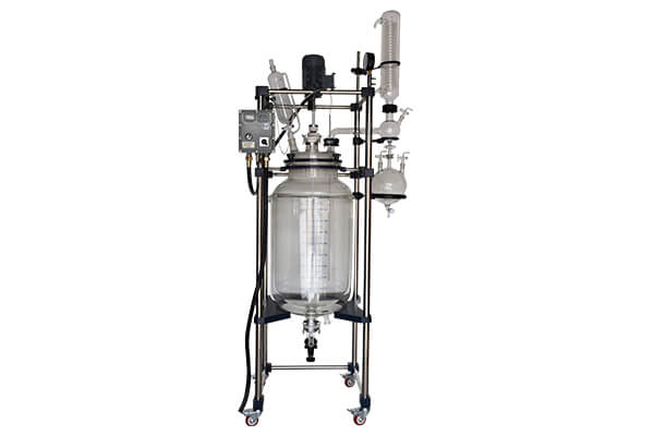 Decarboxylation Glass Reactor